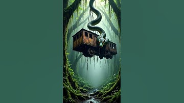 The old train had fallen into ruins and now there is python #shorts #short #part17 #trending