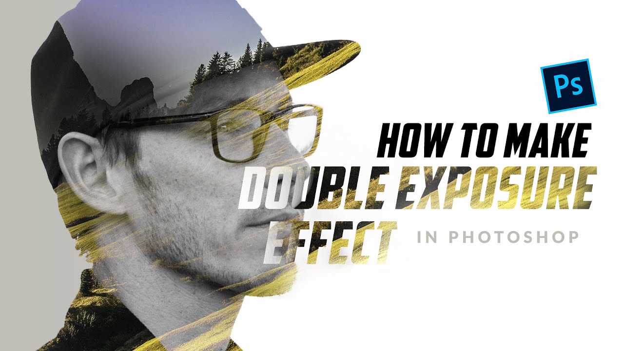 How to Make Double Exposure Effect in Photoshop (easy step) - YouTube