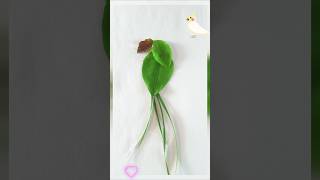Easy craft diy 🦜🎊#craftyhome #kidscrafts #art #adorablecrafts #homemadepapercraft #drawing#easy
