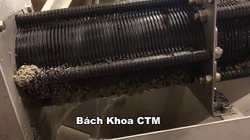 Máy ép bùn trục vít đa đĩa - xử lý nước thải BKCTM 0988270992