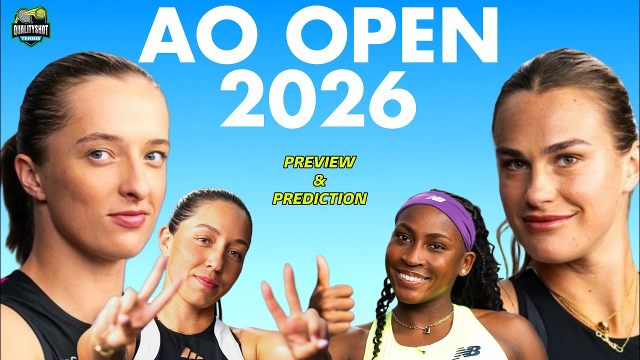 Australian Open 2026 Draw Preview & Predictions | Rybakina in Swiatek Quarter | Sabalenka Easy Draw?