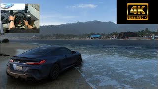 BMW M8 Competition Coupé  Forza Horizon 5 | Logitech G29 | Sakin Sürüş Gameplay | Uyku  ASMR 4K