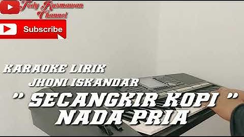 KARAOKE SECANGKIR KOPI VERSI KOPLO RAMPAK ( NADA PRIA )