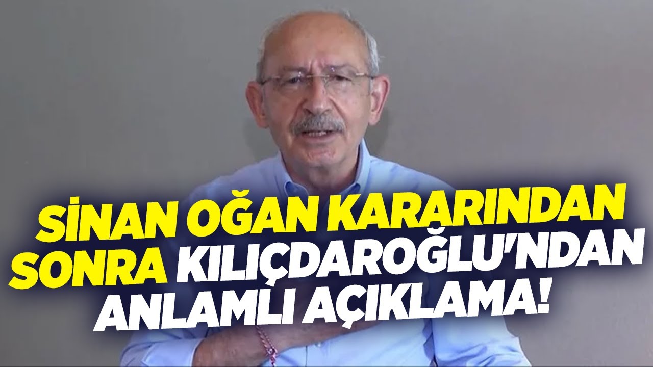 ⁣Sinan Oğan Kararından Sonra Kemal Kılıçdaroğlu'ndan Anlamlı Açıklama! | KRT Ana Haber | SEÇİM 2