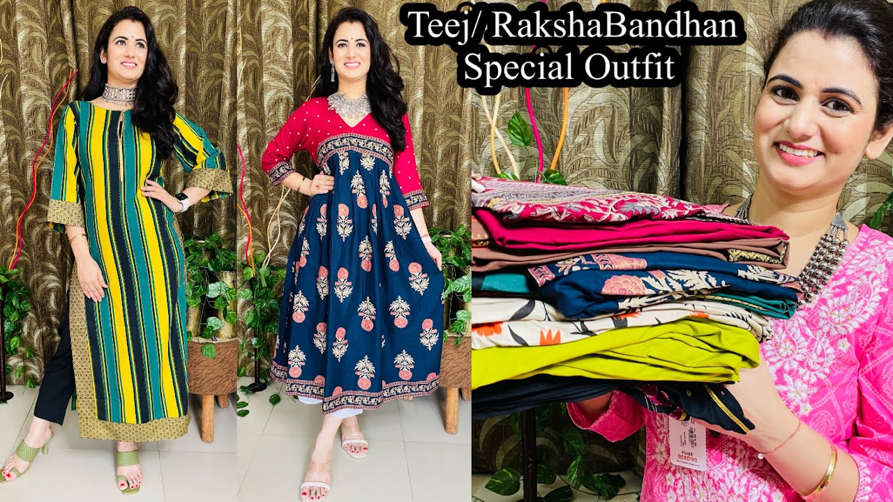 Teej Fashion: Rock the Celebration with Chikankari Ensembles – House of  Chikankari