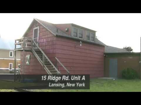 Lansing, New York: 15 Ridge Road, Unit A - Apartment - YouTube