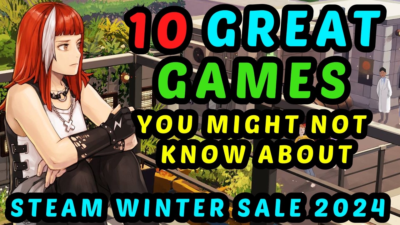 10 AWESOME GAMES You Might Not Have Heard of - Steam Winter Sale 2024 ...