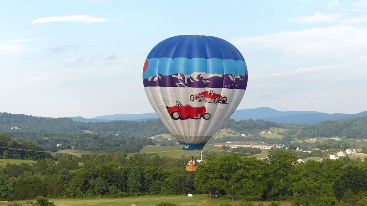 Balloon launch at Balloons Over Rockbridge, Lexington, Virginia July 3, 2017 YouTube