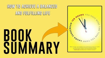 168 Hours by Laura Vanderkam Free Summary Audiobook