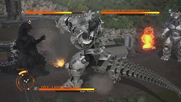 GODZILLA PS4: Kiryu vs Godzilla and Super MechaGodzilla