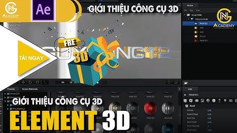 VIDEO HƯỚNG DẪN CÀI ELEMENT 3D COPILOT 2025