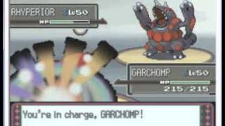 Pokemon Platinum - Battle Tower Frontier Brain Palmer (First Battle)