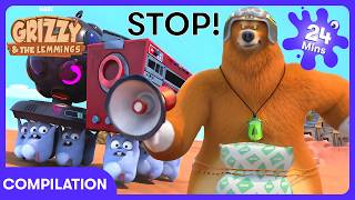 come back here grizzy lemmings wildbrain kids