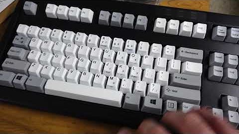 7 Years, 7 Years!!! The Modern IBM SSK Model M   feat.   Unicomp Mini M