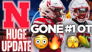 FREAK OT TRANSFER VISITING NEBRASKA🌽+ YOUNG STUD GONE🤦‍♂️+ OL NEWS + TE PROBLEM? | Husker Football