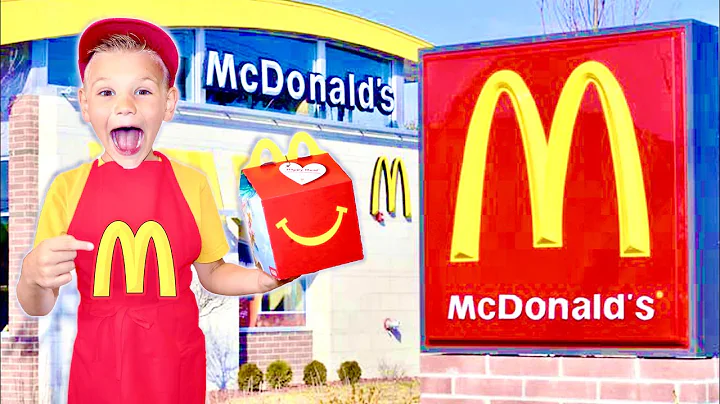 McDonald's In My HOUSE Is OPEN!