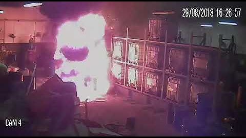 Intermediate Bulk Container (IBC or GRV in French) - Fire - Brazil - 2019