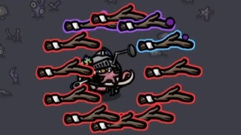 Getting to Wave 30 as the Multitasker in Brotato Endless Mode