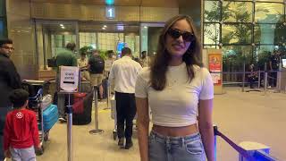 Manushi Chhillar Spotted At Airport Departure