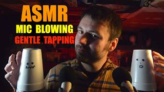 ASMR Bassy Mic Blowing (and Gentle Tapping)