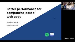Better performance for component-based web apps - José M. Pérez screenshot 4
