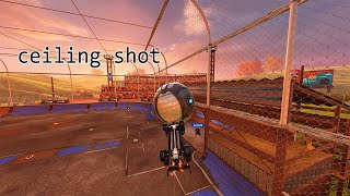Как делать ceiling shot  | Rocket League