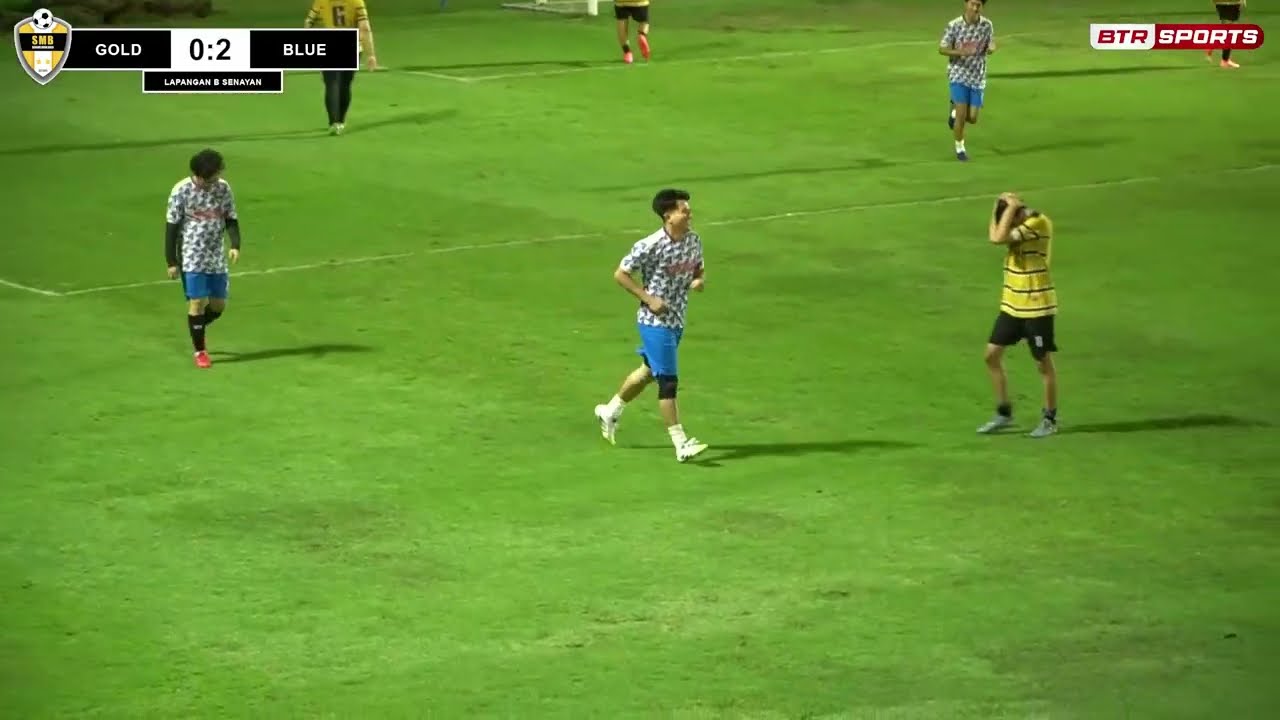 FULL MATCH 2 - GOLD vs BLUE, 28 FEBRUARI 2026, LAPANGAN B SENAYAN - SENANG MAIN BOLA