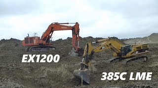 Caterpillar 385C Lme Casting To The Ex1200