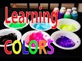 Learning Colors for Children | Fun Golf ball painting Art