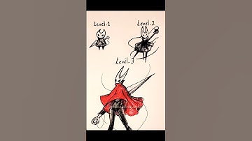 Drawing Hornet | Hollow Knight #tutorial #drawing #hollowknight  #sketch #art