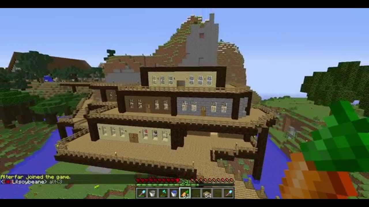Minecraft PC Survival Heartland The Farm House In Johns Area YouTube