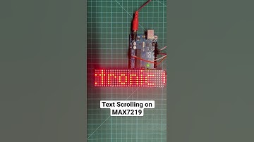 MD Parola Text Scrolling #arduino #iot #tiktok #bollywood #youtubeshorts #shorts #innovation #delhi