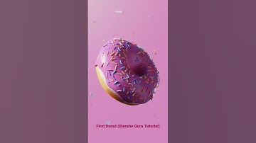 My First Blender Render/Animation