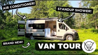 BRAND NEW 2023 Promaster Custom Camper Van Tour!