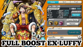 FULL BOOST EX LUFFY GAMEPLAY