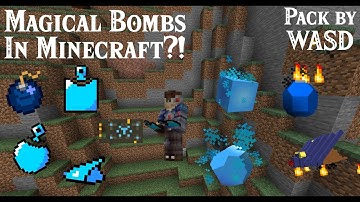 WASD Magical Bombs Datapack [1.14+] 200 Subscribers!