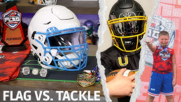 Flag vs Tackle Football Athlete Builds a New Helmet