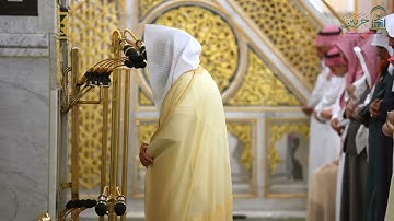 قبس من تلاوة الشيخ خالد المهنا ليلة (10) رمضان 1446 هـ من صلاة التراويح من المسجد النبوي