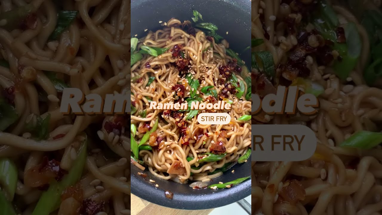 Ramen Noodle Stir Fry