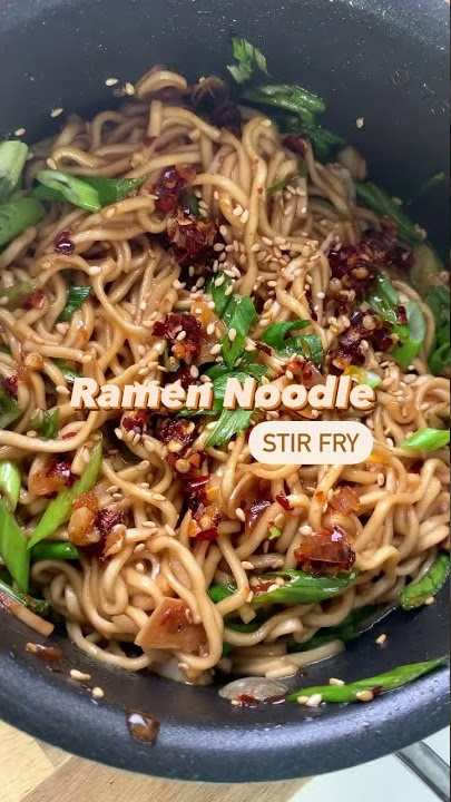 Ramen Noodle Stir Fry
