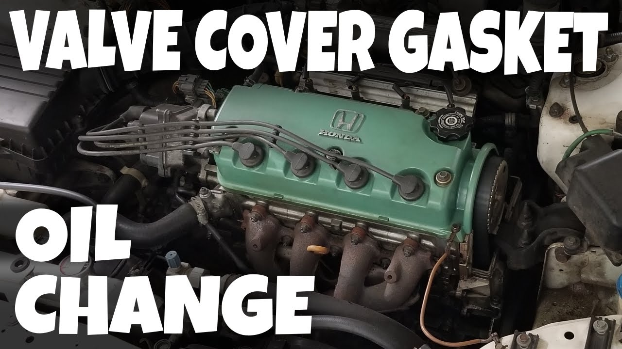 Replacing The Valve Cover Gasket On My Honda Civic 1999 D15B Steps