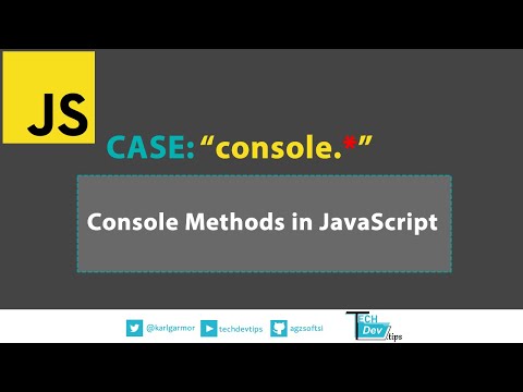 JavaScript CASE - console.*