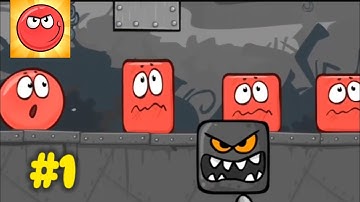 Red Ball 4- Gameplay Walkthrough Part 1 - Level 1-5(iOS,Android )