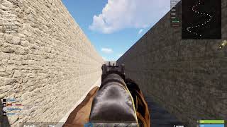 Finally can spray ak 100 meters #rustrowdy