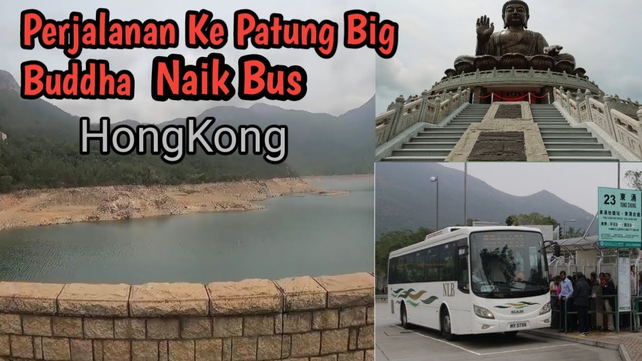 Wisata Hongkong |Perjalananku Ke Patung Big Buddha Naik Bus |Vlog Tkw Hongkong