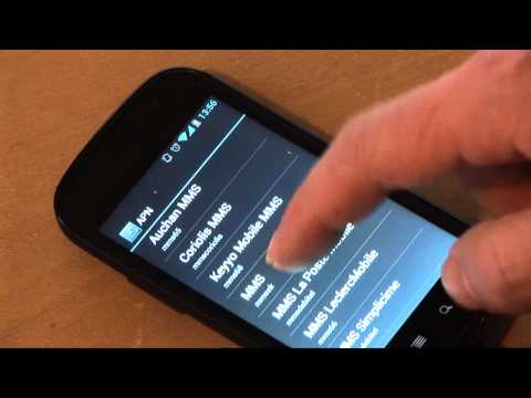 Nexus S android 4.0.3 PROBLEME MMS