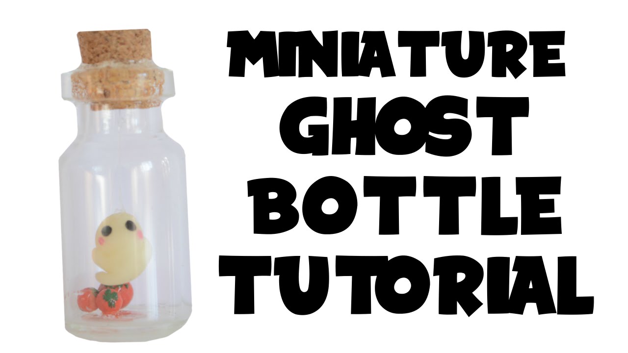 Miniature Ghost Bottle Halloween Crafts YouTube Maxresdefault
