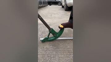 The manual pipe bender is so convenient #good tools to share #convenient and practical