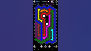 How To Solve Flow Free Hexes Tower Pack Level 109 8x12 Board Walk Through Solution Walkthrough