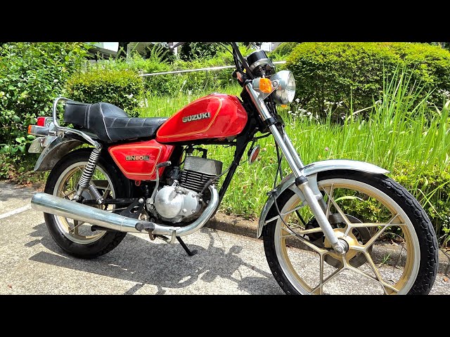 珍しい2ストのアメリカンバイク/SUZUKIのGN80E - YouTube 珍しい2ストのアメリカンバイク/SUZUKIのGN80E - YouTube
